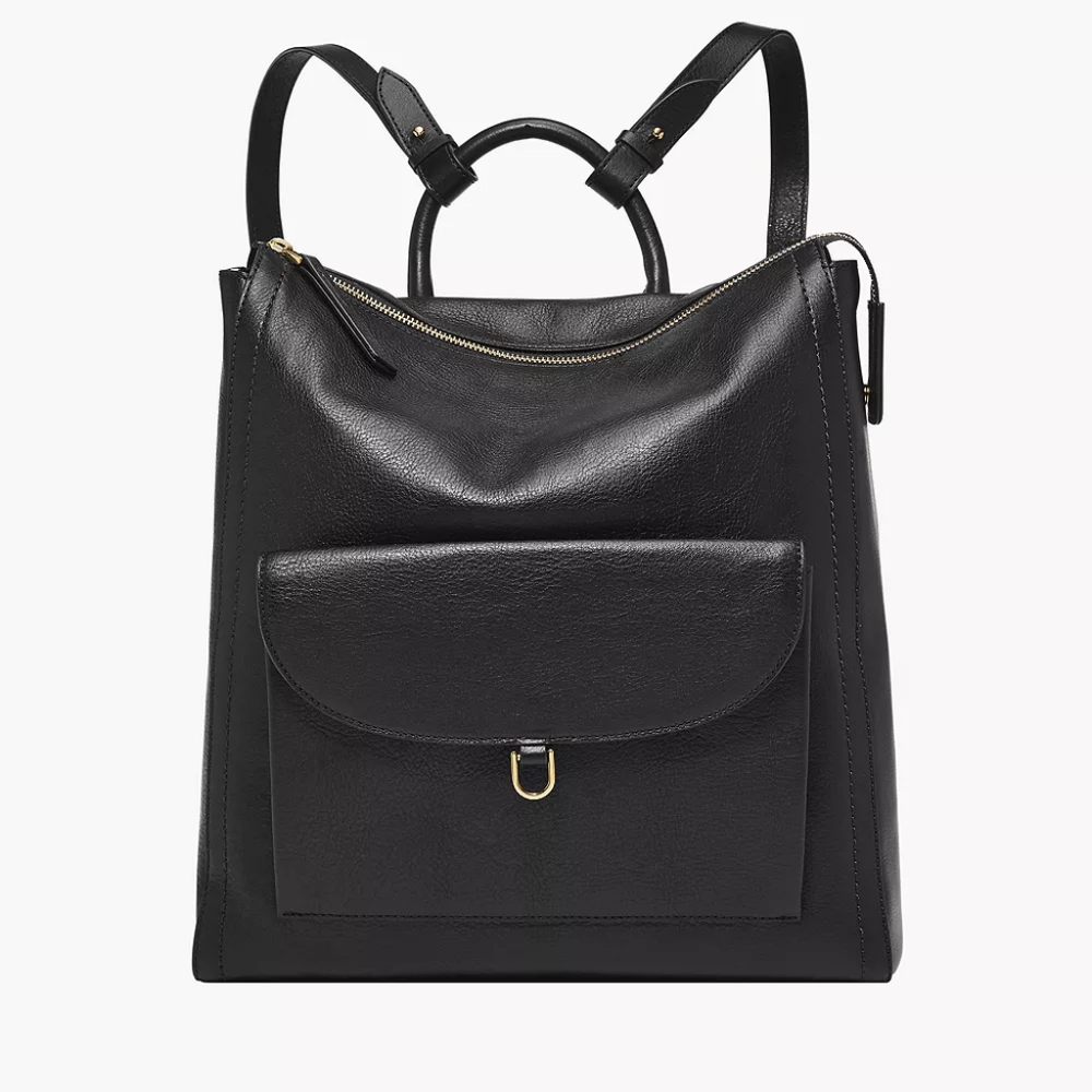 Fossil Parker Leather Backpack